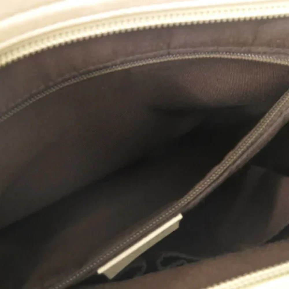 Gucci Vintage Pre-owned Canvas gucci-bags Beige Dames