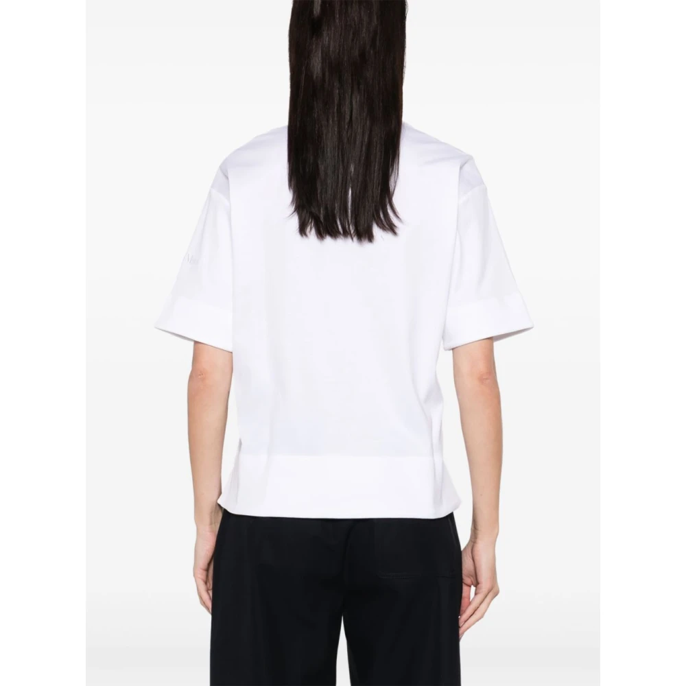 Max Mara Pure Witte T-shirts en Polos White Dames