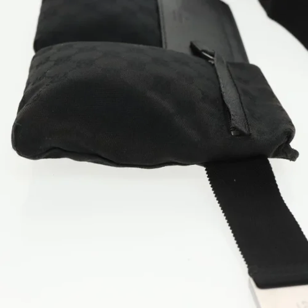 Gucci Vintage Pre-owned Canvas gucci-bags Black Dames