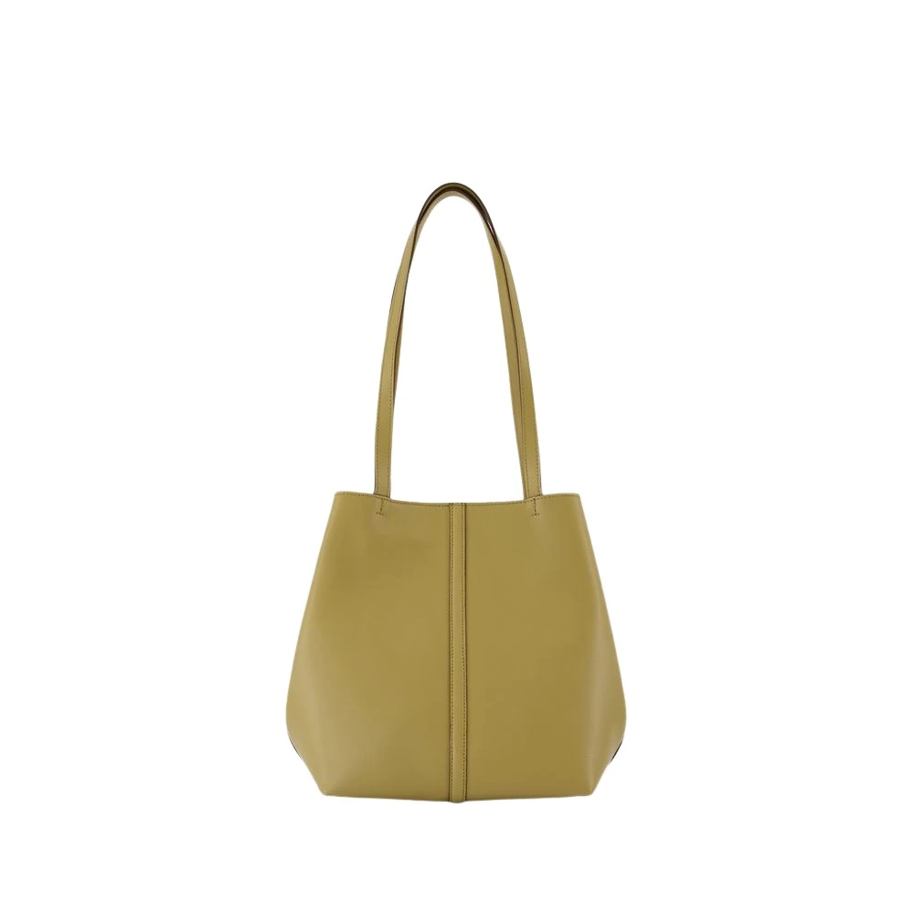 Vanessa Bruno Women's Green Leather Shopper Bag Double Wear