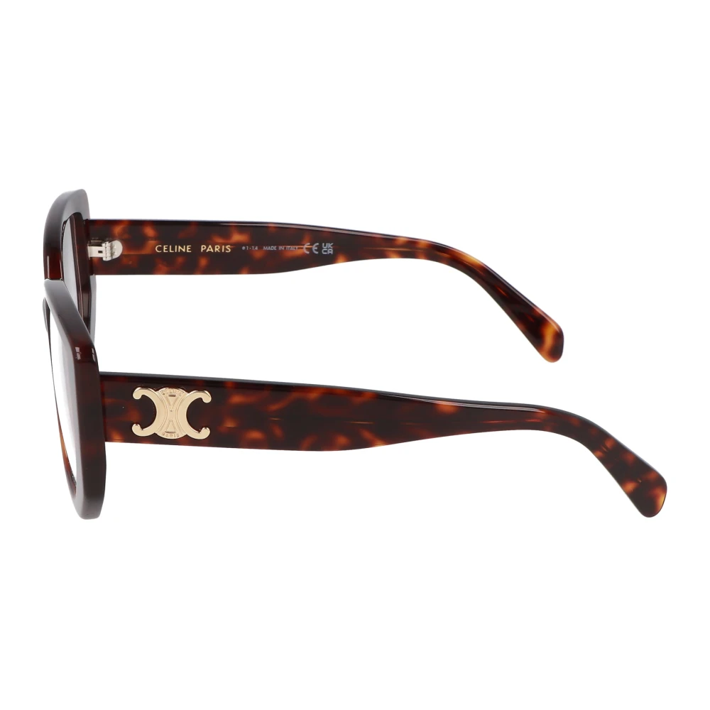 Celine Cat Eye Acetaat Frame Bril Brown Dames