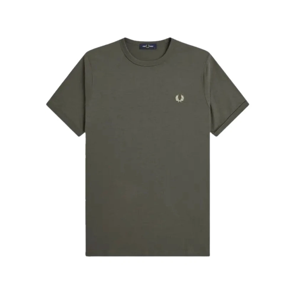 Fred Perry Vert T-Shirt Ringer - Image 2