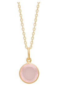Katthalsband Rosa Chalcedon