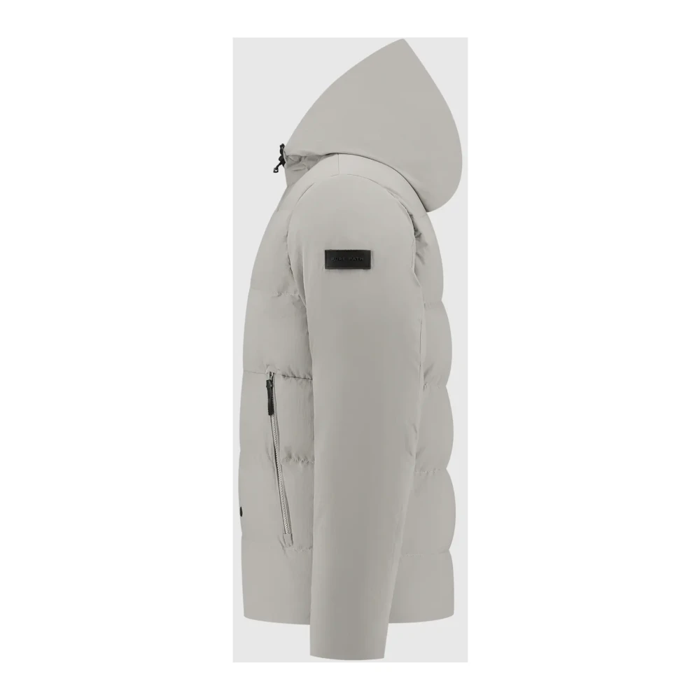 Pure Path Actieve Hoodie Grijs Effen Gray Heren