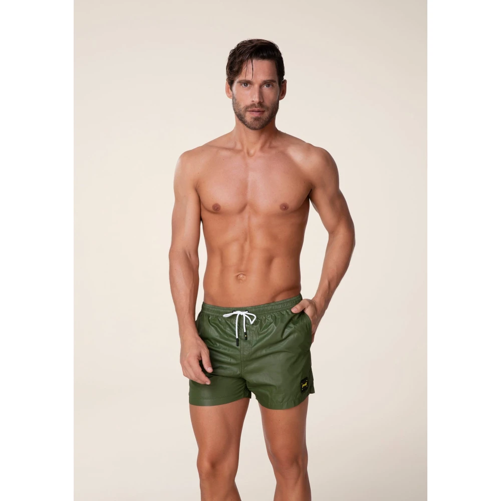 F**k Short Lucido Corto Green Heren