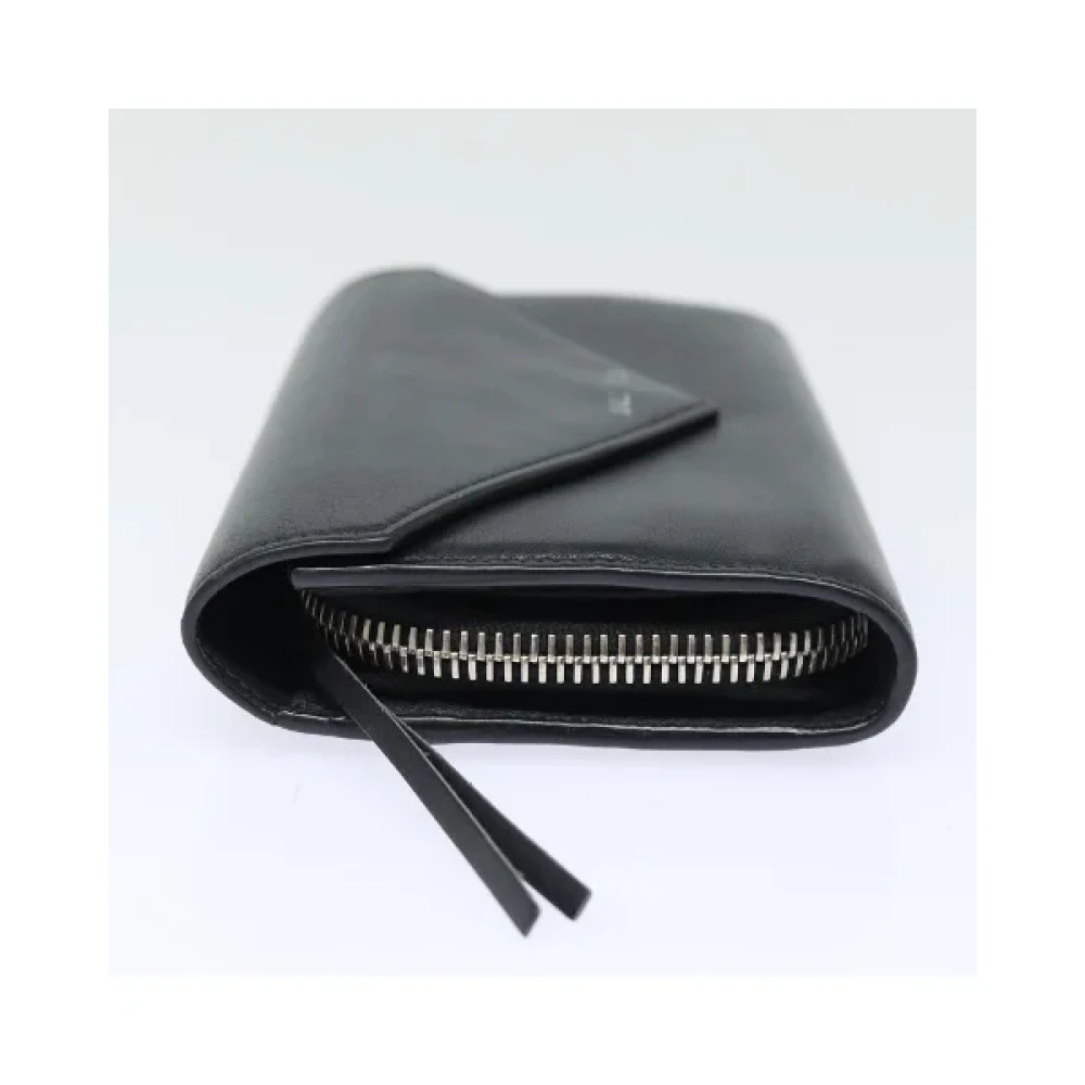 Balenciaga Vintage Pre-owned Leather wallets Black Dames