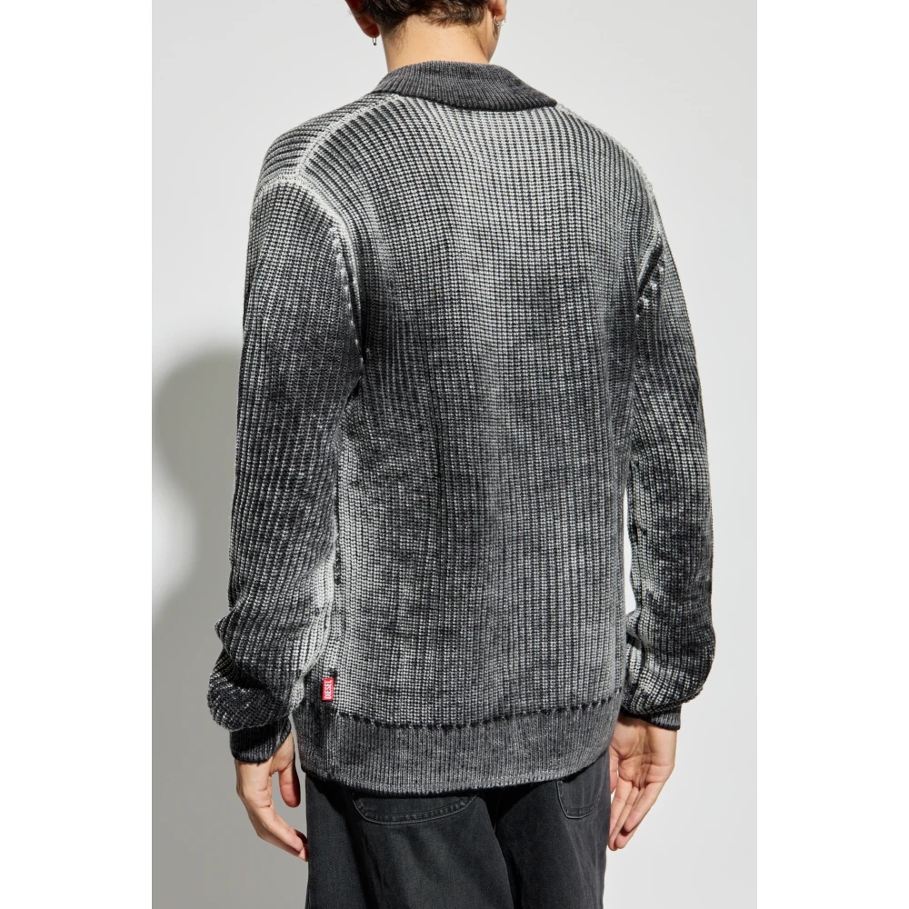 Diesel Cardigan K-Arini Gray Heren
