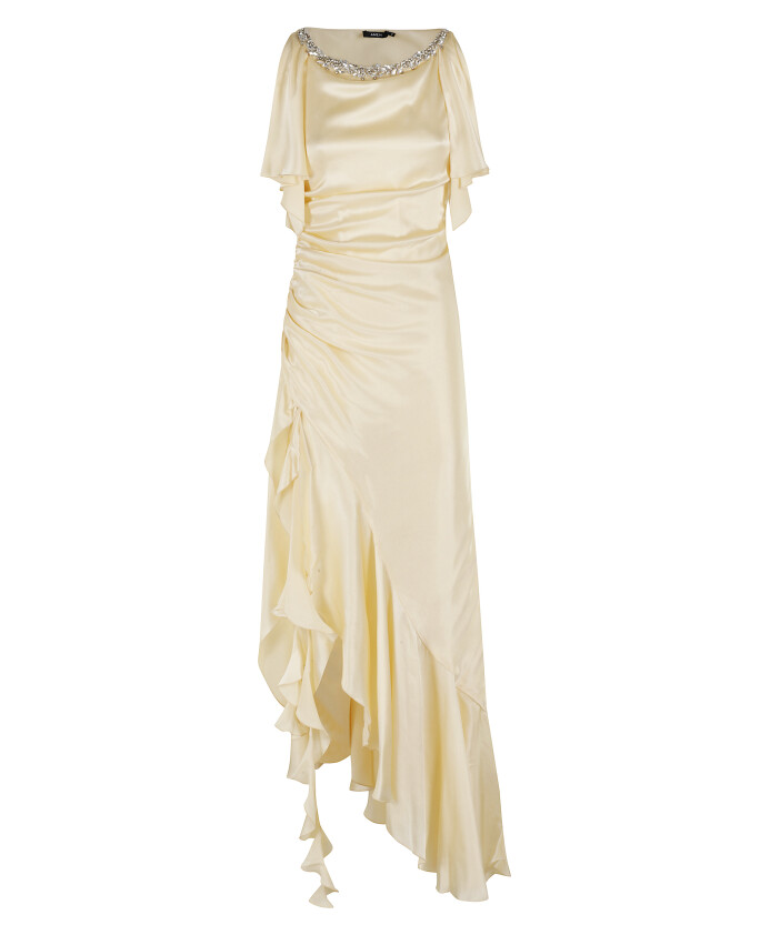 robe-manche-tulipe-satin