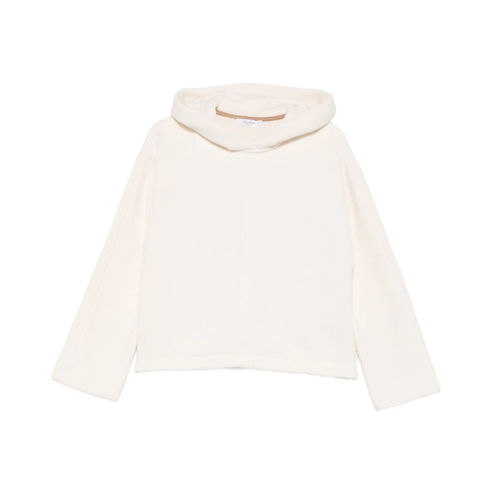 Max Mara Women's White Pere Hooded Sweatshirt - Hoodies - S - Sweatshirts & Hoodies