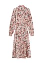 robe-midi-en-soie-florale-avec-ceinture