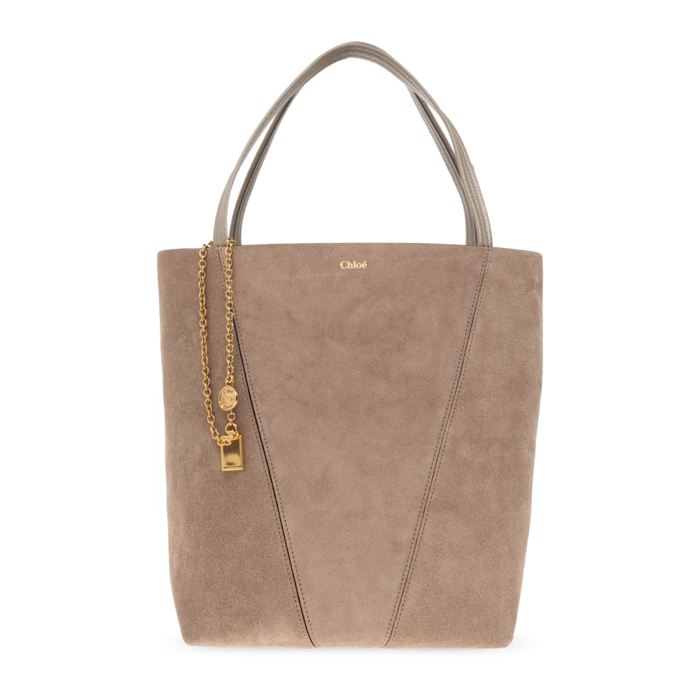Chloé - Bags > Tote Bags - Beige - Chloé - Modalova