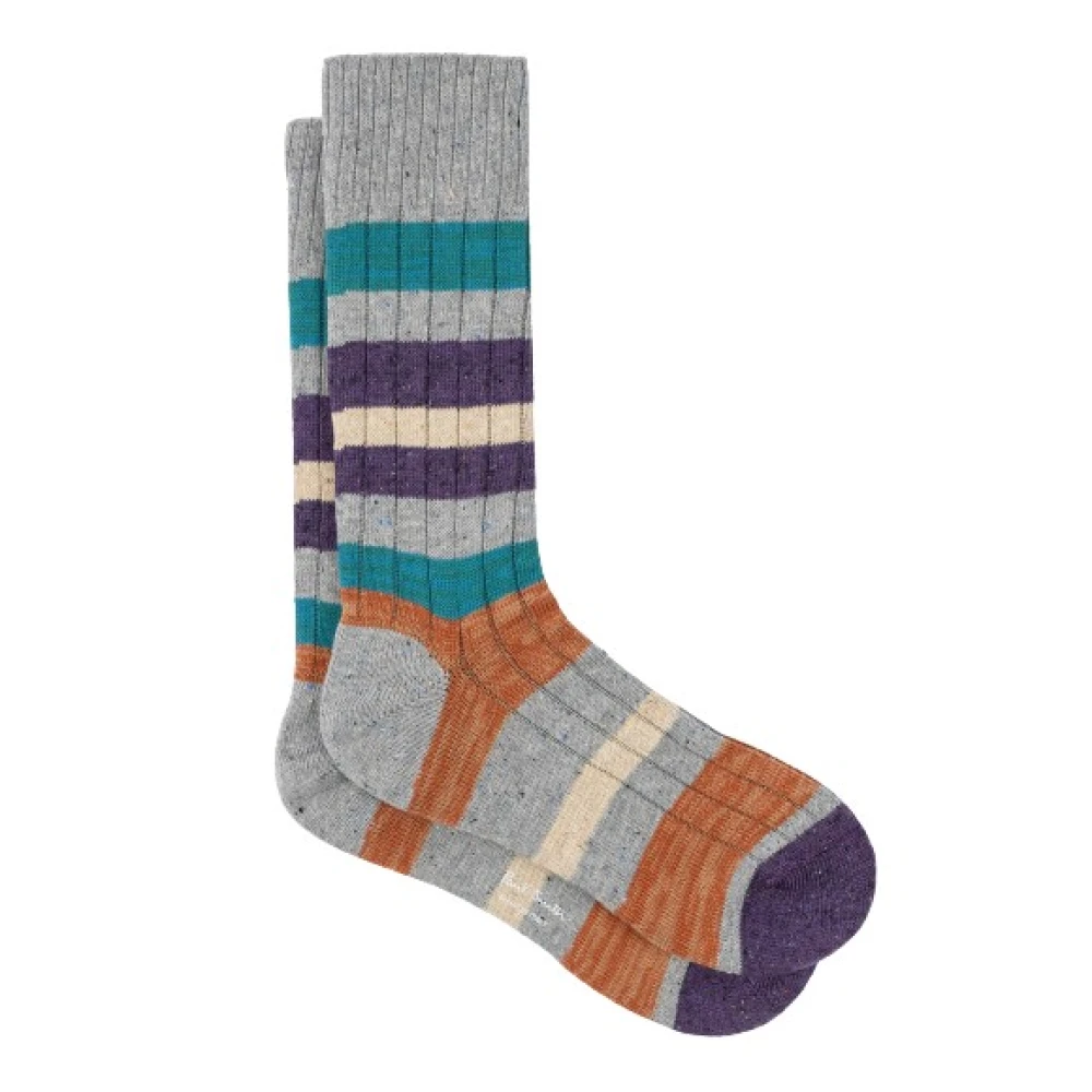 PS By Paul Smith Chunky Gestreepte Multicolor Sokken Multicolor Heren
