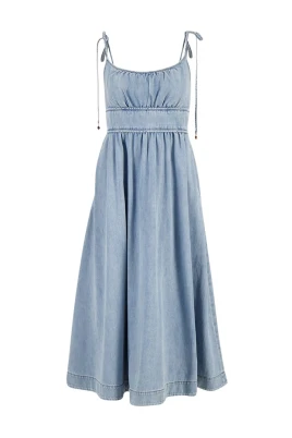 Wanderlust Denim Picnic Dress