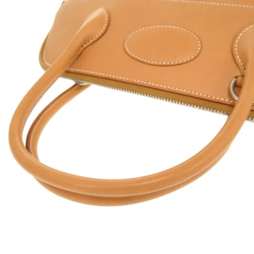 Hermès Vintage Pre-owned Leather handbags Brown Dames