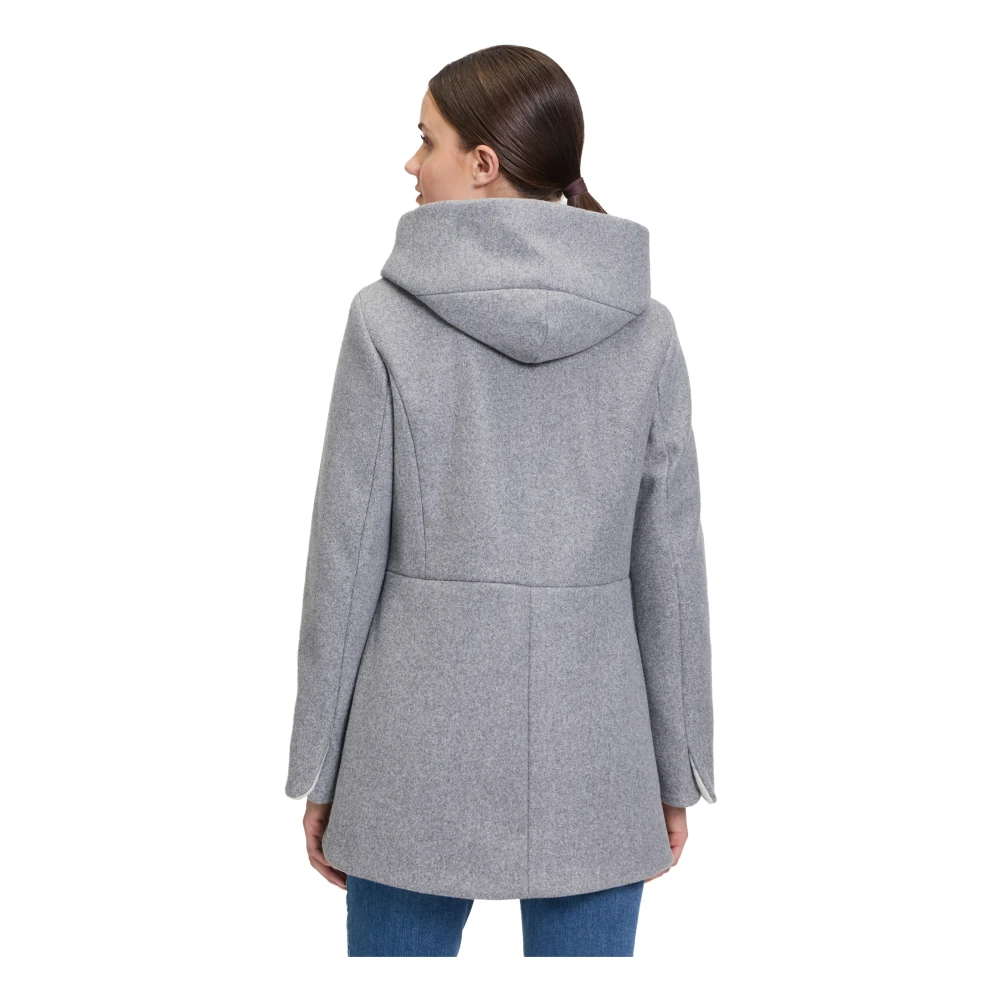 Amber & June Winterjas met lange mouwen Gray Dames