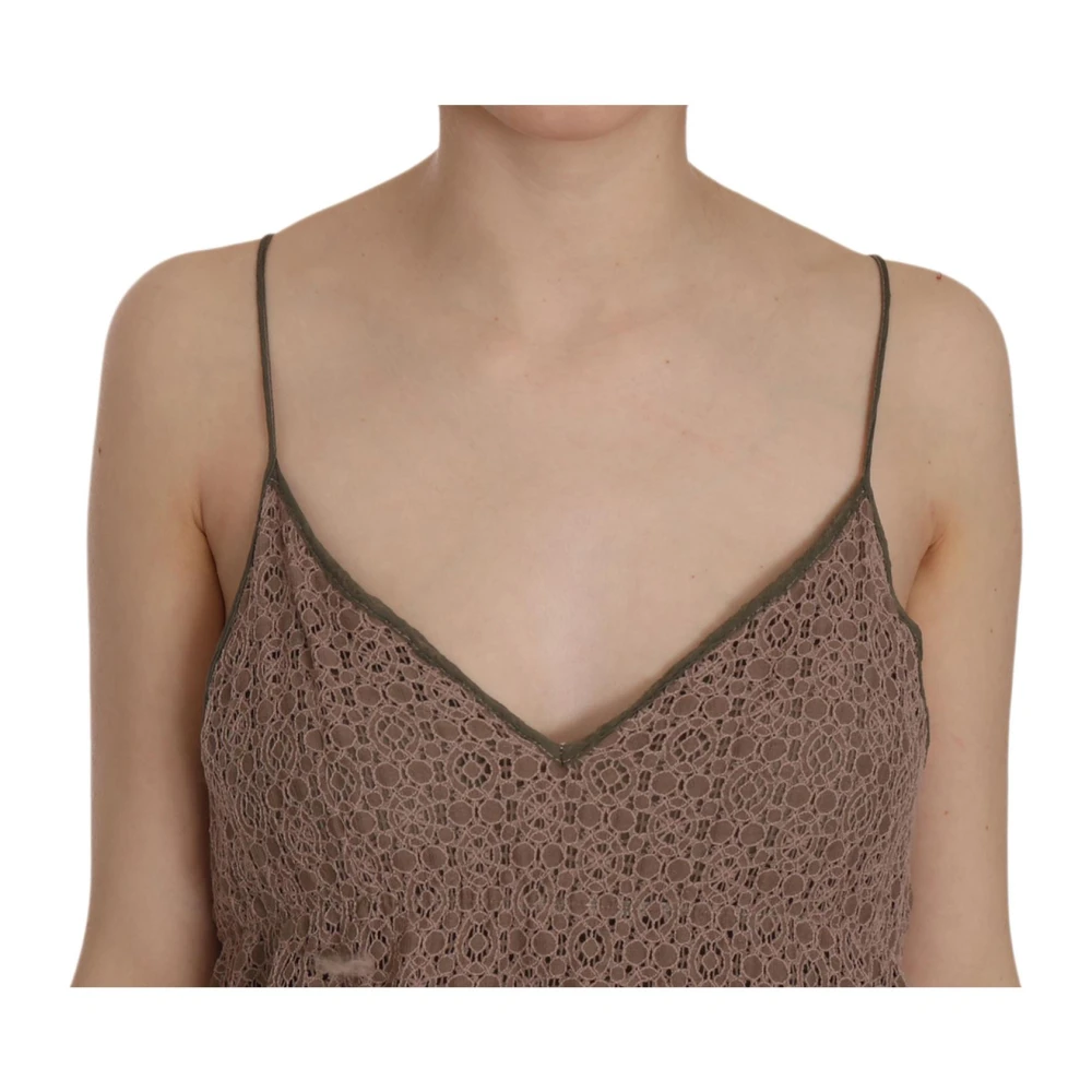 Pink Memories Groene A-lijn Mini Jurk Green Dames