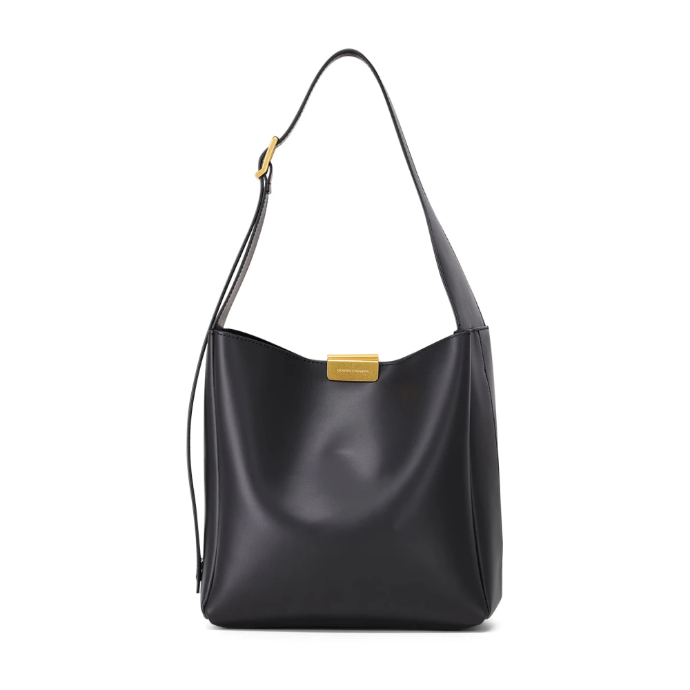 Gianni Chiarini Women's Black Shoulder Bags, One Size, Jo Shoulder Bag