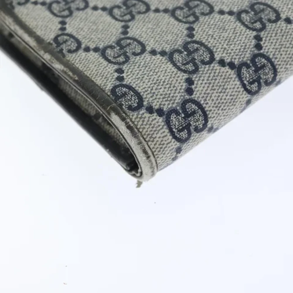 Gucci Vintage Pre-owned Leather clutches Blue Dames