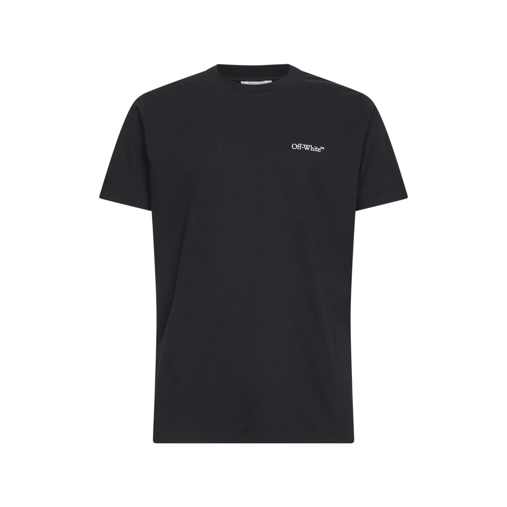 Off White Men's Black T-Shirts, L, Arrow Slim T-Shirt