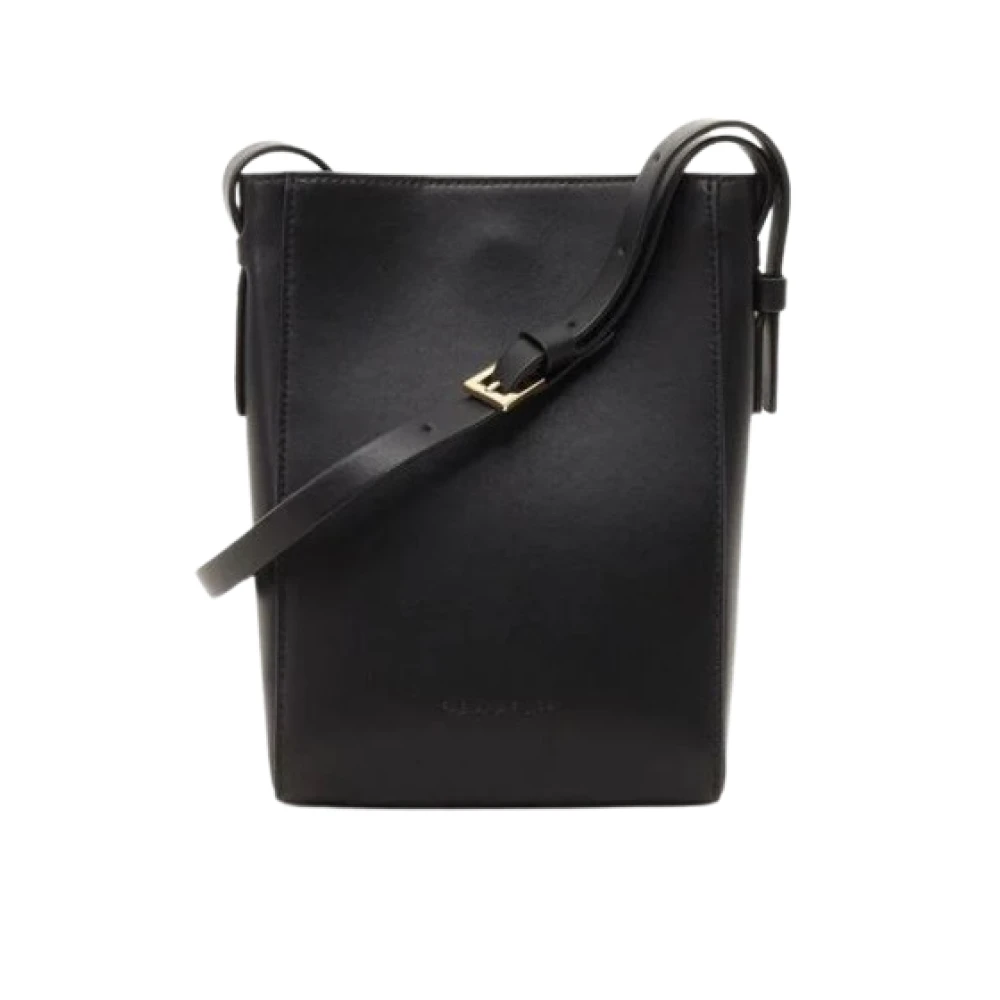 Fabiana Filippi Stijlvolle Bucket Tas Black Dames