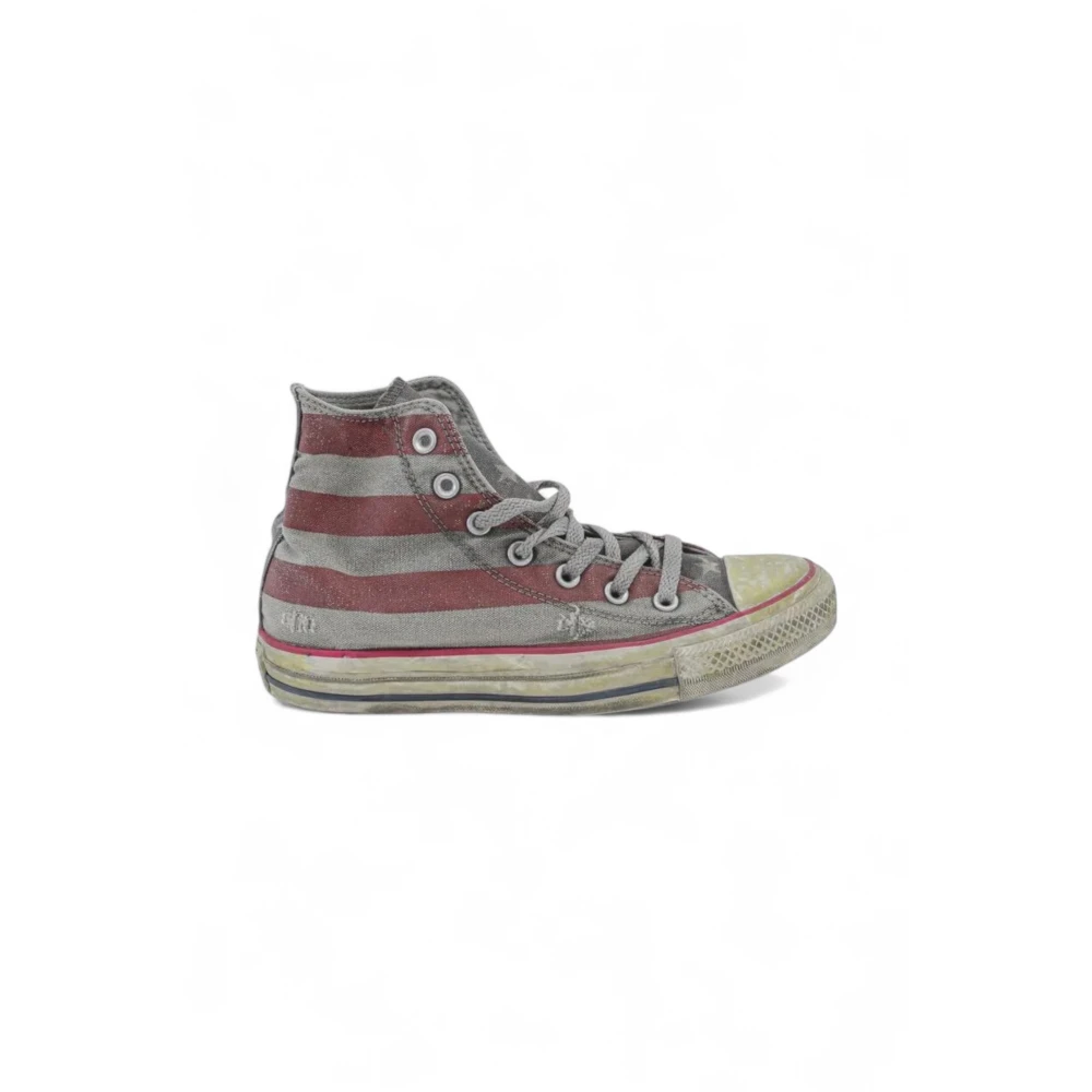Converse Rook Hi Canvas Rubberen Zool Sneaker Heren Schoenen Veelkleurig Multicolor