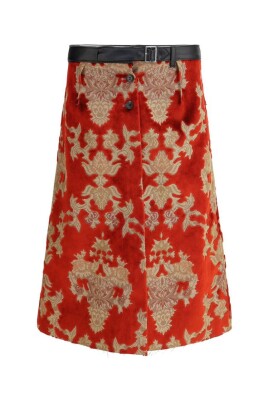 brocade-a-line-skirt-with-adjustable-slit