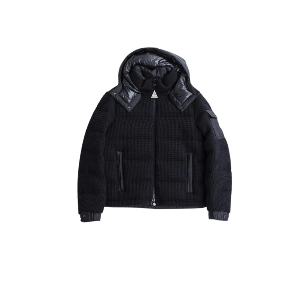 Moncler Navy Blauwe Donsjas Lagdei Blue Heren