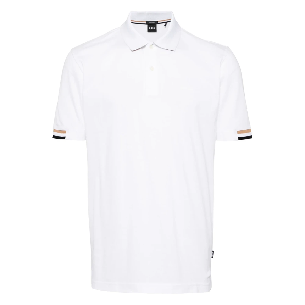 Hugo Boss Klassieke Katoenen Poloshirt White Heren