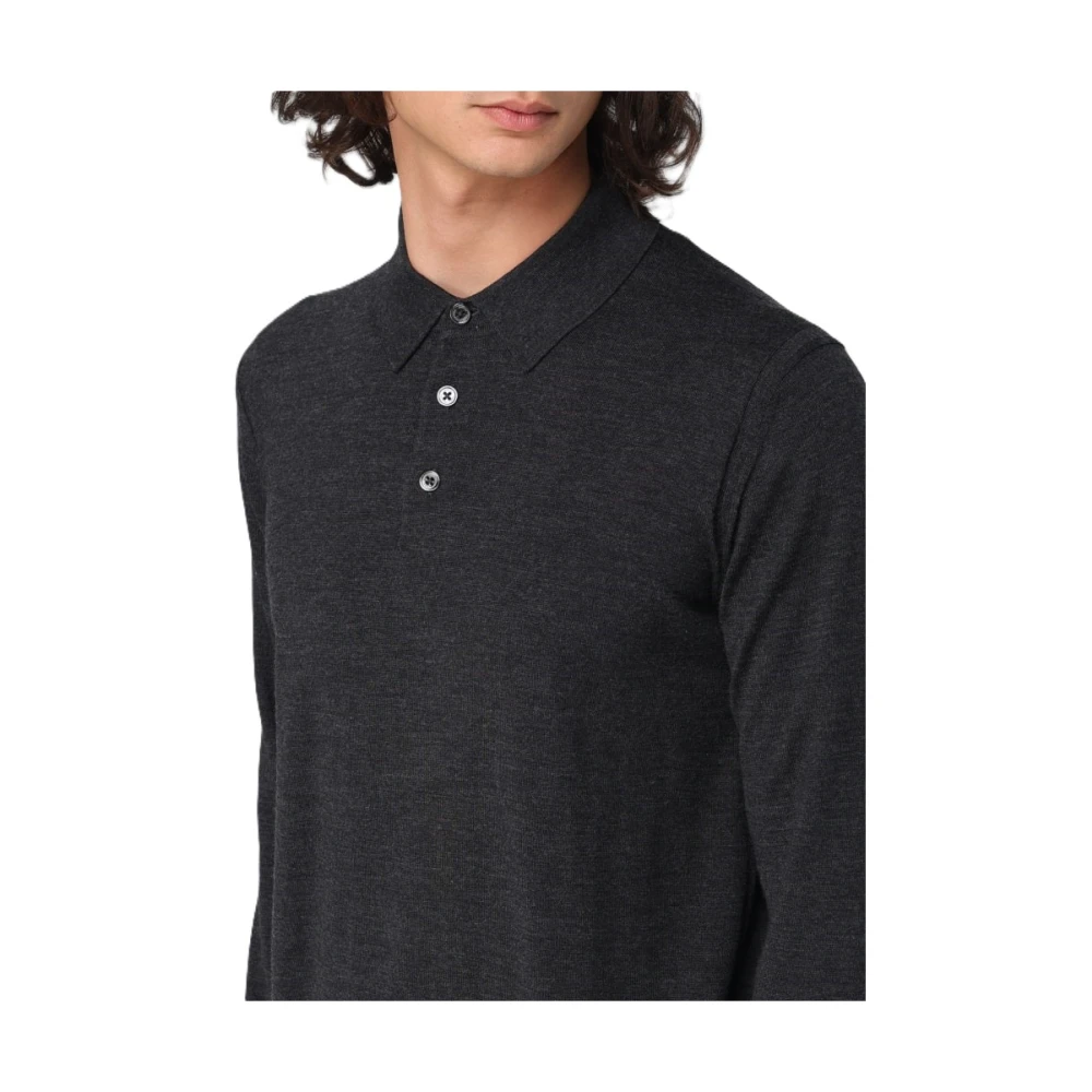Paolo Pecora Stijlvolle Sweatshirts en Hoodies Gray Heren