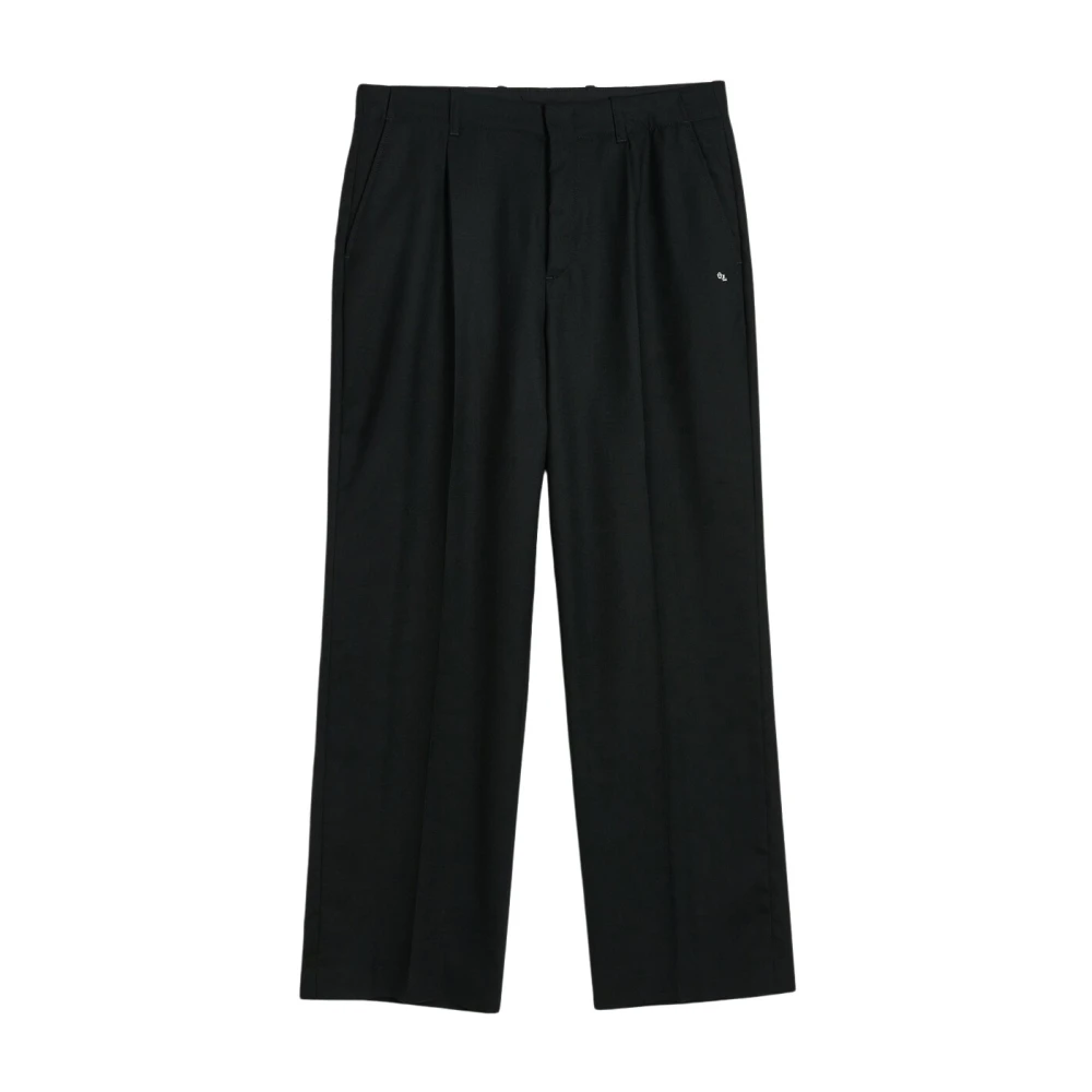 Our Legacy Men's Black Borrowed Chino - Wide Trousers - L - Trousers