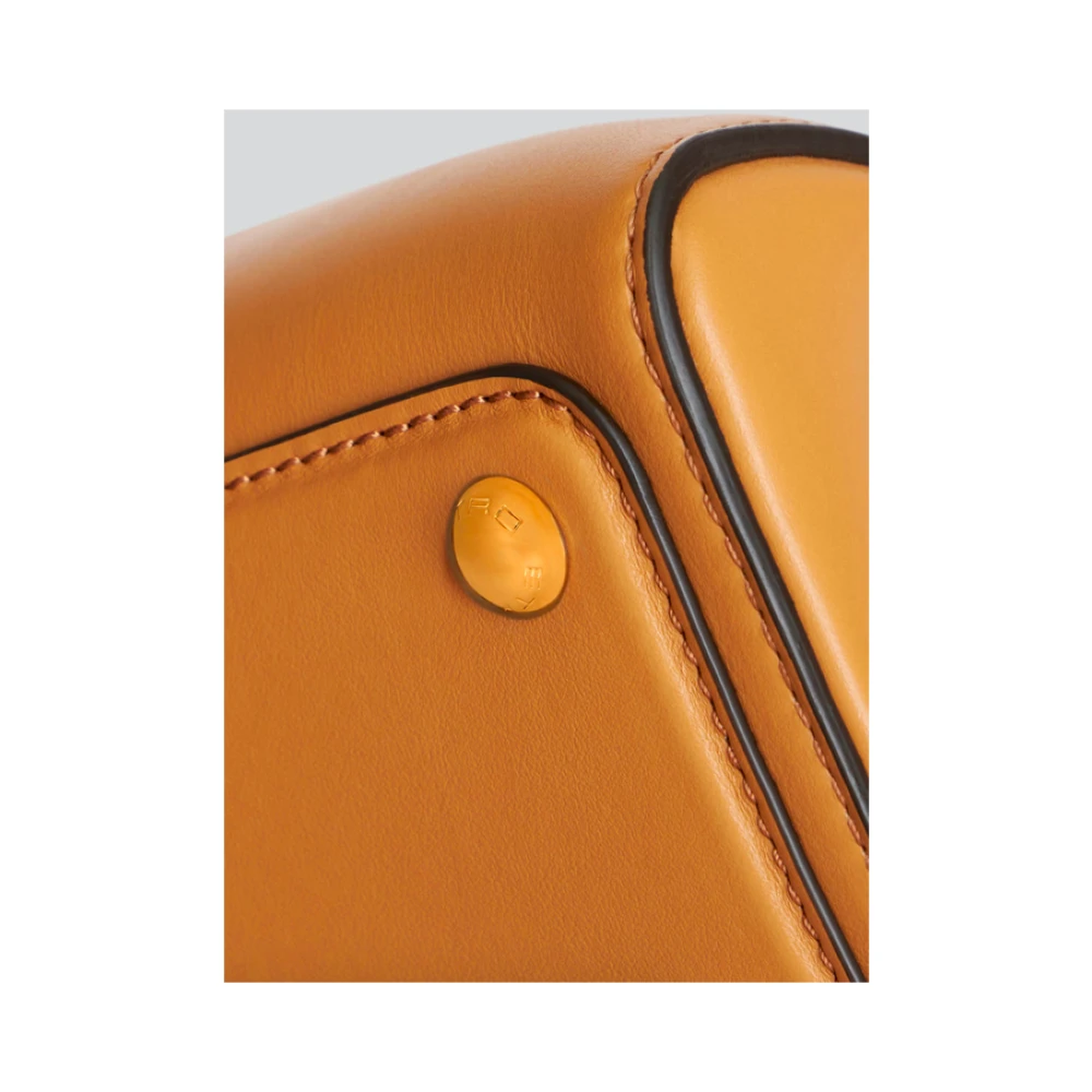 ETRO Iconische Vela Grande Leren Tas Brown Dames