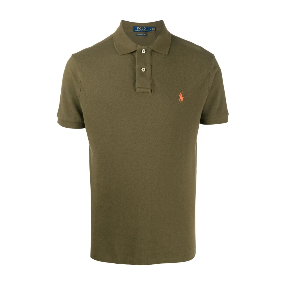Polo Ralph Lauren Men's Green Iconic Mesh Polo