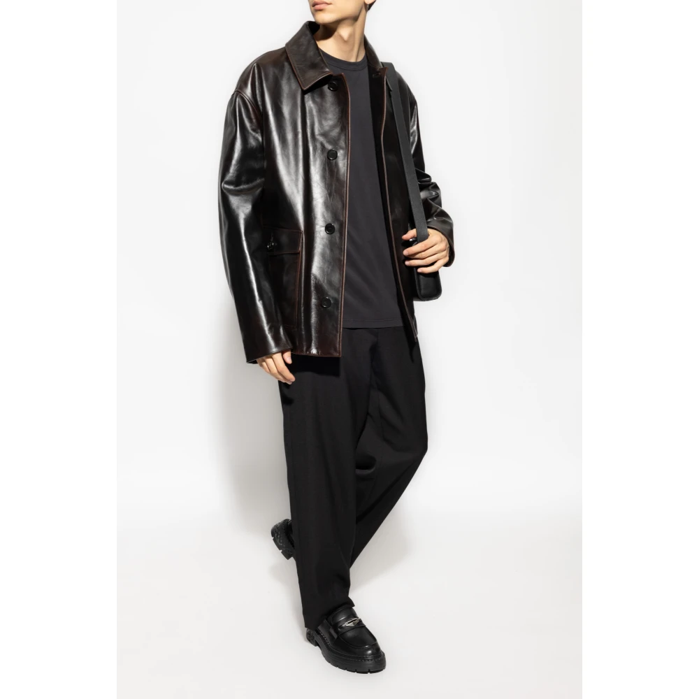 Officine Générale Zak T-shirt Black Heren