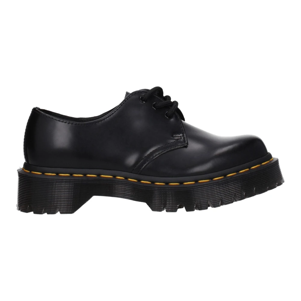 Dr. Martens , Laced Shoes, Male, Black, 2 Uk, Leather Casual Shoes Autumn/Winter Collection - Image 6