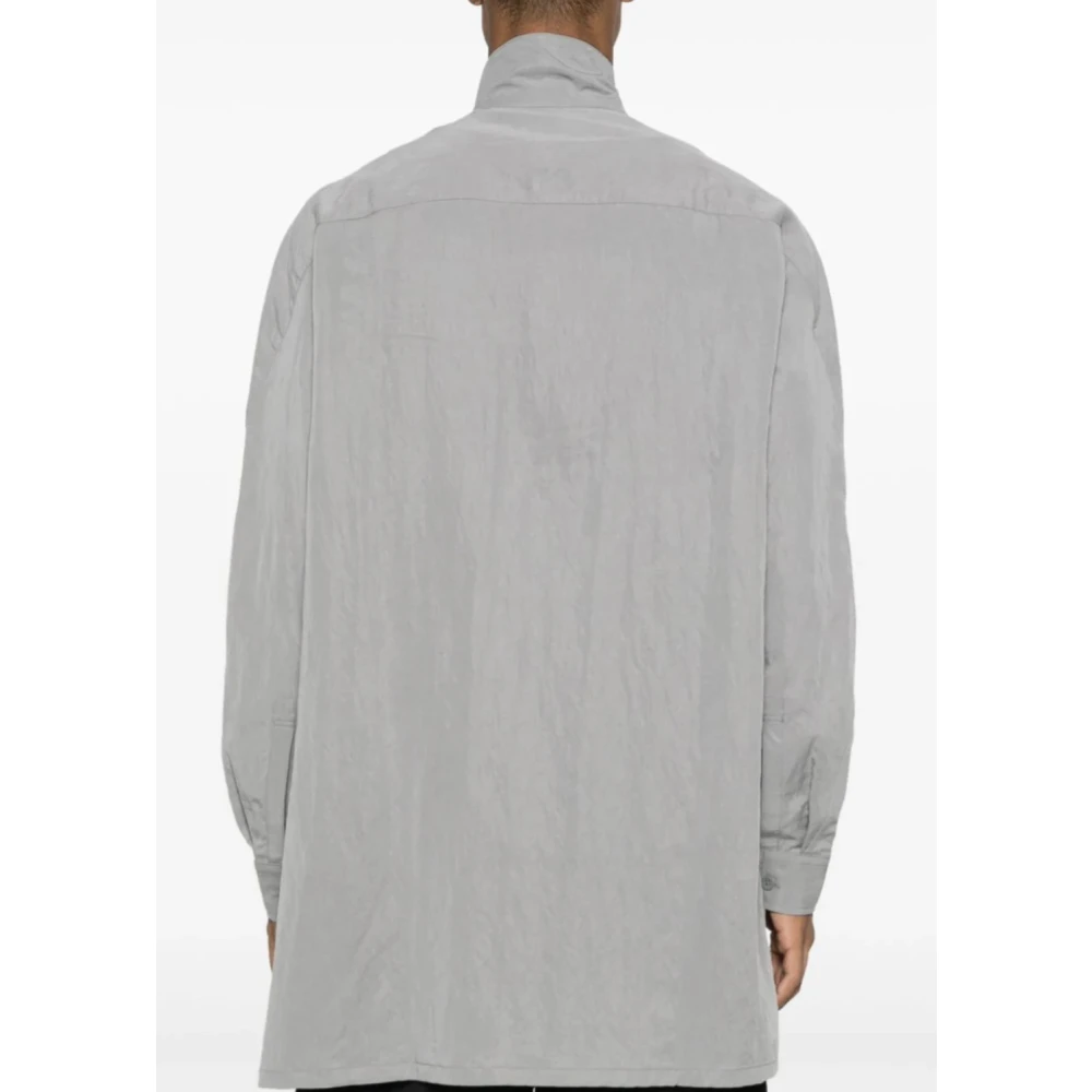 Y-3 Grijze Overshirt Casual Mode Stijl Gray Heren