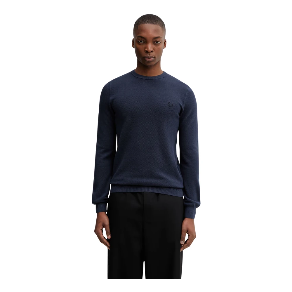 Fred Perry Bleu Pullover Aus Piqué-Strick - Bild 5