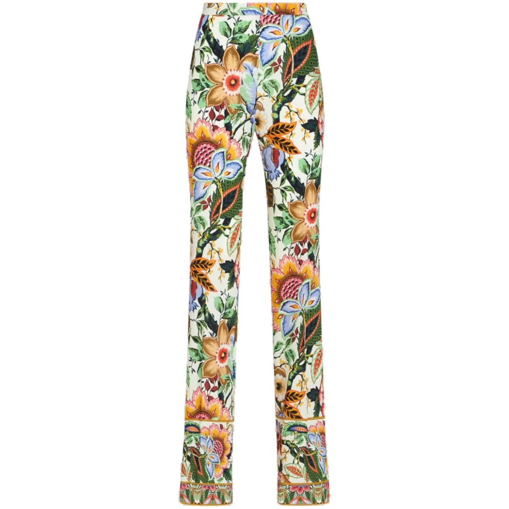 ETRO Gedrukte wijde broek Multicolor Dames