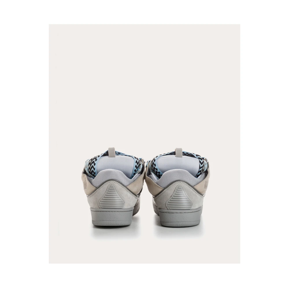 Lanvin Originele Curb Sneakers Gray Heren