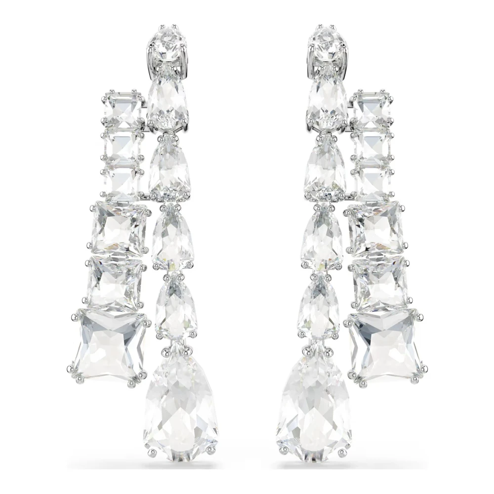 Swarovski Matrix Drop Earrings Accessories Mujer Blanco  Matrix Drop Earrings