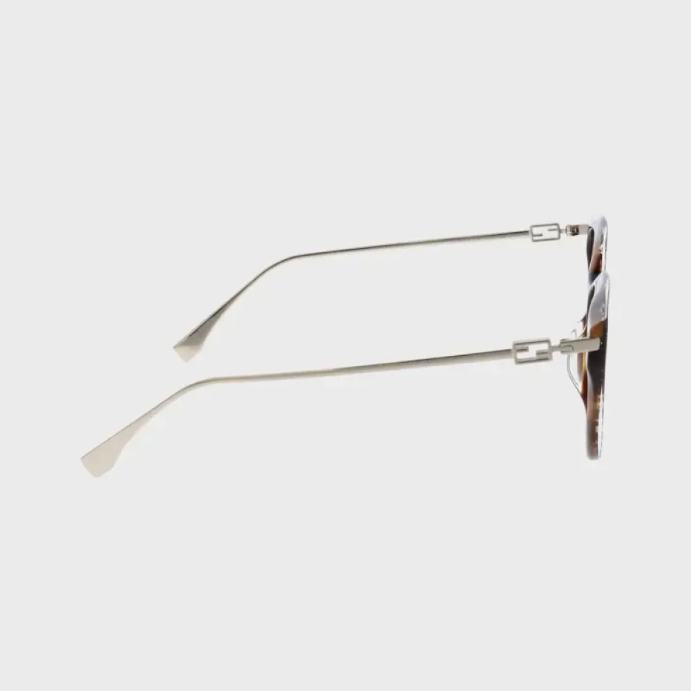 Fendi Originele Bril met Garantie Brown Dames
