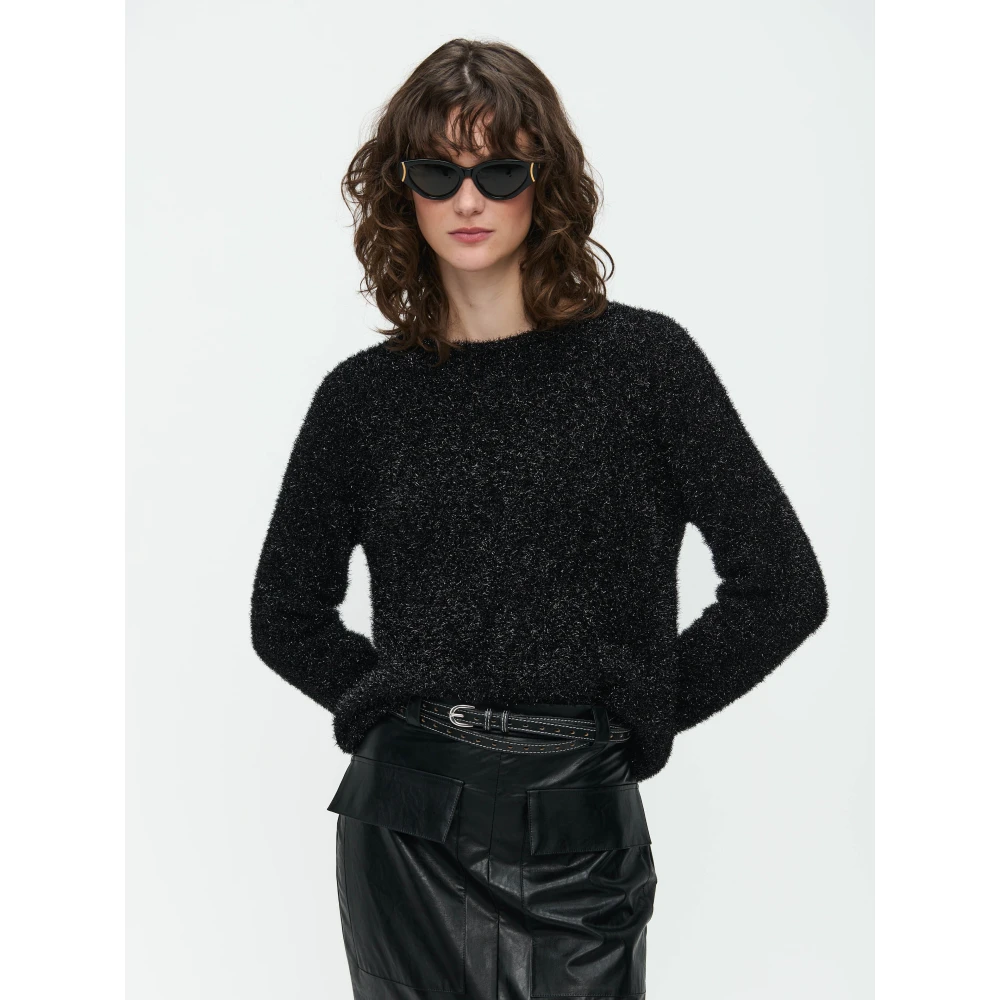 Jane Lushka Luna Pullover Black Dames