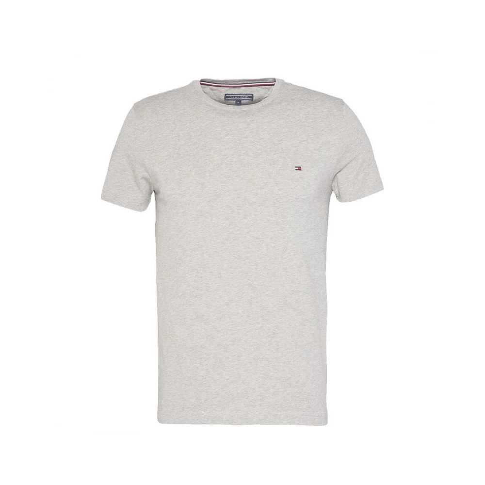 Tommy Hilfiger Core Stretch Slim T-Shirt Uppgradering Gray, Herr