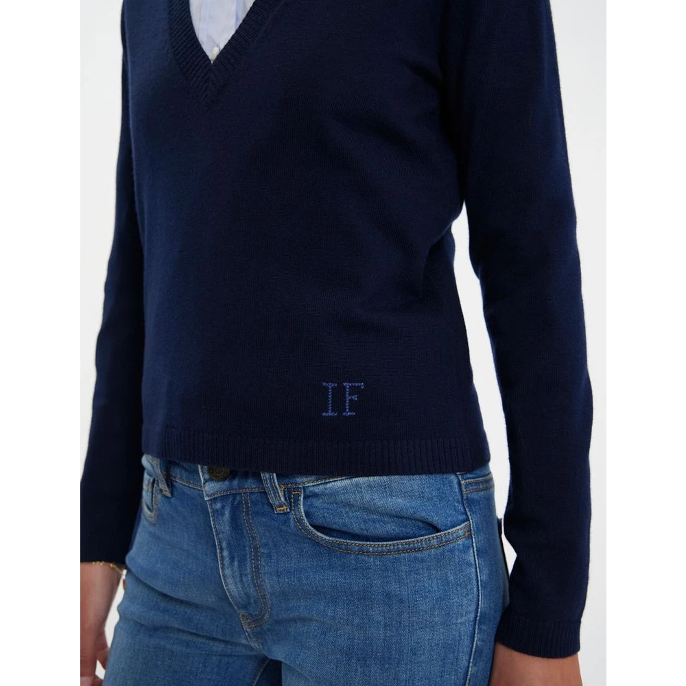 Ines De La Fressange Paris Morgana Sweater Blue Dames