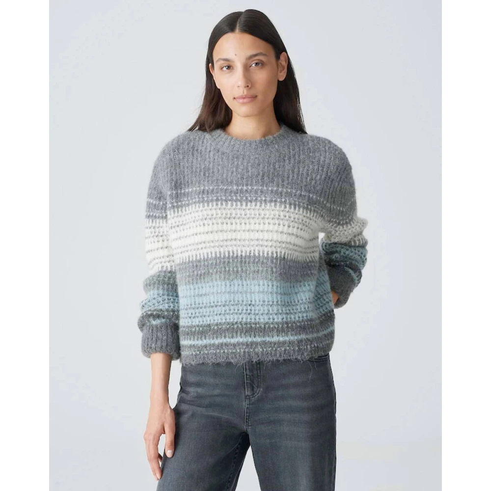 Opus Stijlvolle Pullover met Uniek Ontwerp Multicolor Dames