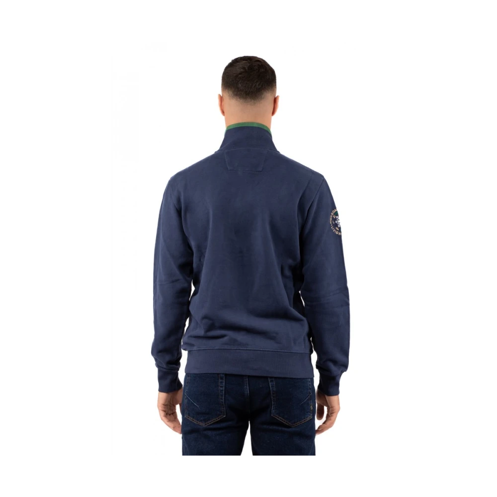 LA MARTINA Heren Polo Shirt Blue Heren
