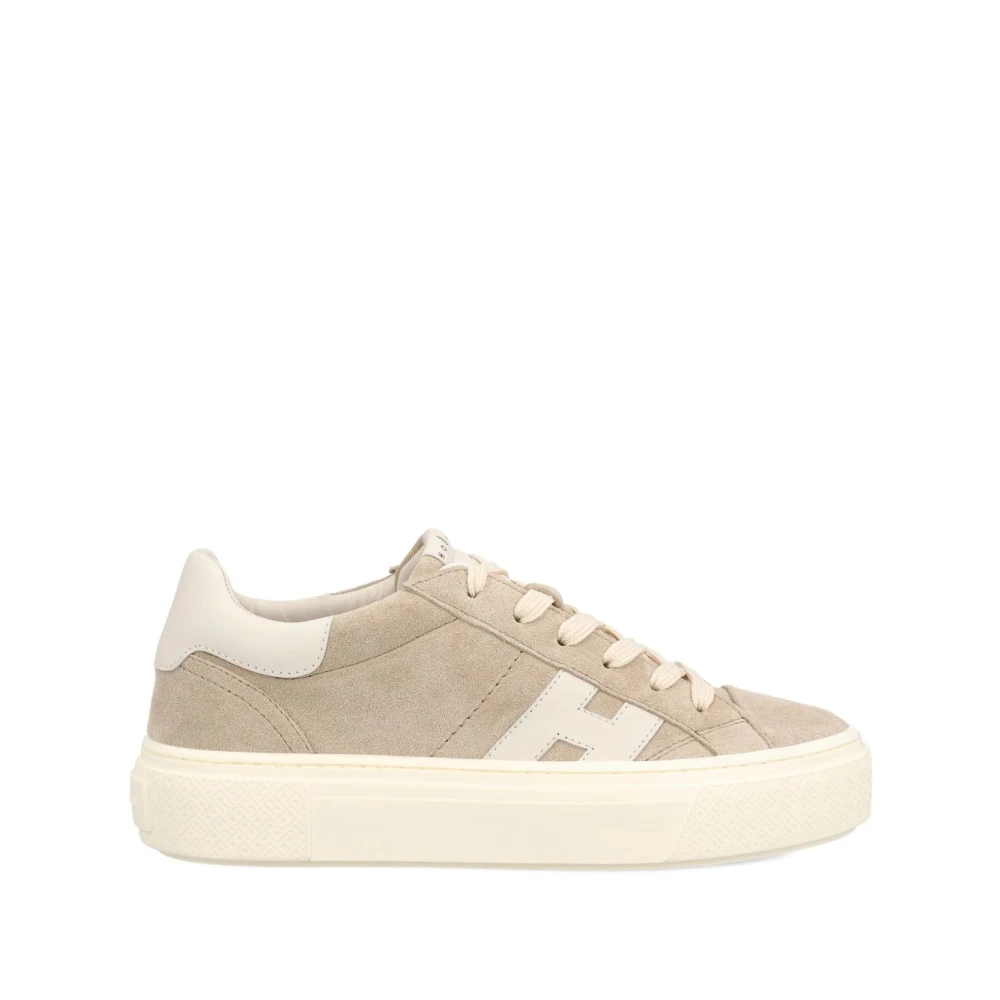Hogan Women's Beige Crosswind Platform Trainers - Sneakers - 7 Uk - Shoes