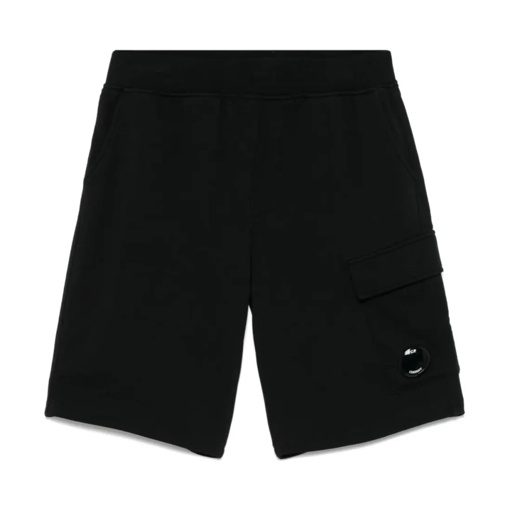 C.p. Company Boys Black Shorts, 12 Y, Short Shorts