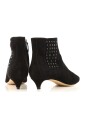 bottines-en-daim-noir-bout-pointu-talon-bas