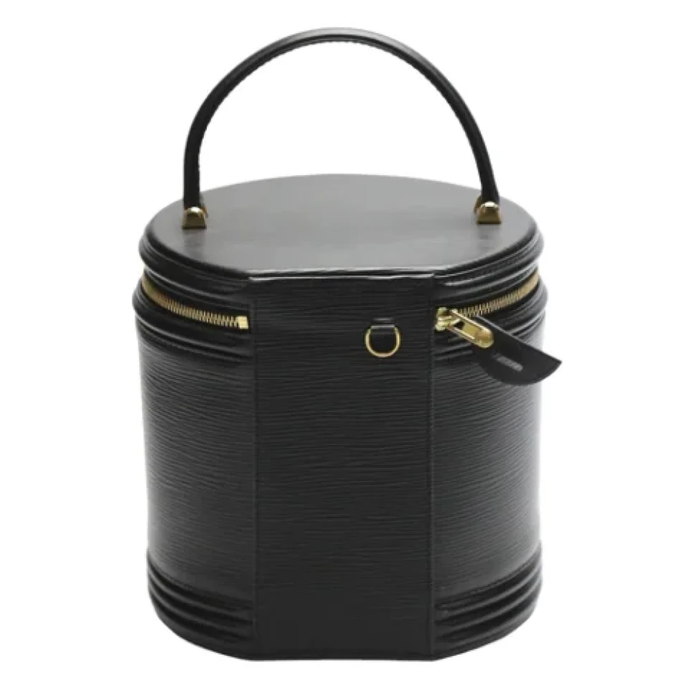 Louis Vuitton Vintage Pre-owned Leather louis-vuitton-bags Black Dames