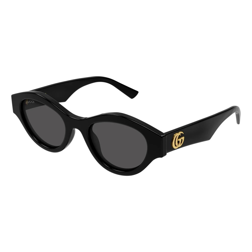 Gucci Cat-Eye Frame Sunglasses - Female - Sunglasses - Black - 51 Mm - Accessories